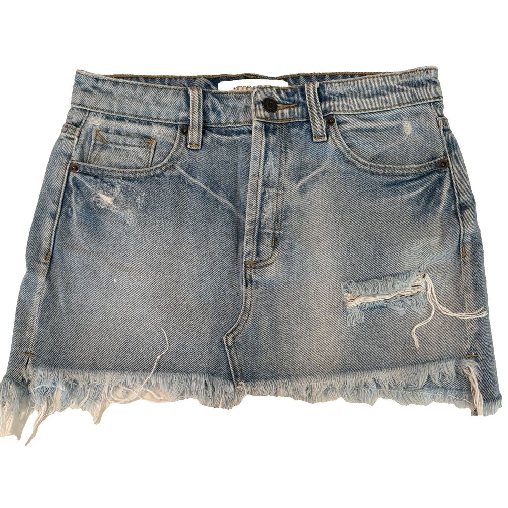 Hidden Jeans Peyton Mini Skirt S 90s Grunge Y2K Festival Beachy